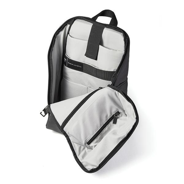 Rucsac pentru laptop Lexon Tera, 15 inch, Capacitate 17L, Negru