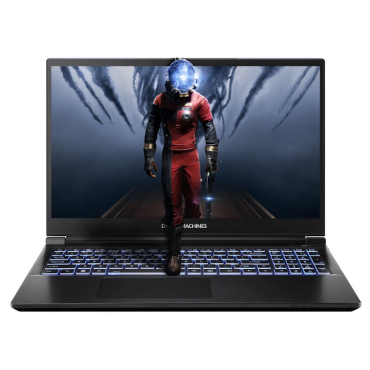Laptop DreamMachines, RG5060, procesor i9-14900HX, placa video Nvidia RTX5060, 15.6", QHD, 2.25 Kg