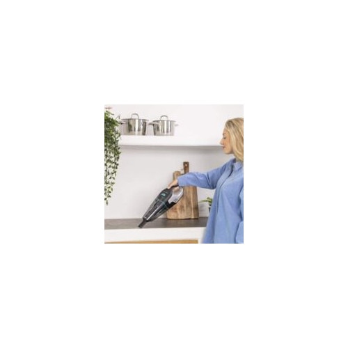 Aspirator vertical fara sac, 18.5V, capacitate 500ml, accesorii pentru colturi si mobilier, perie pentru par de animale, set