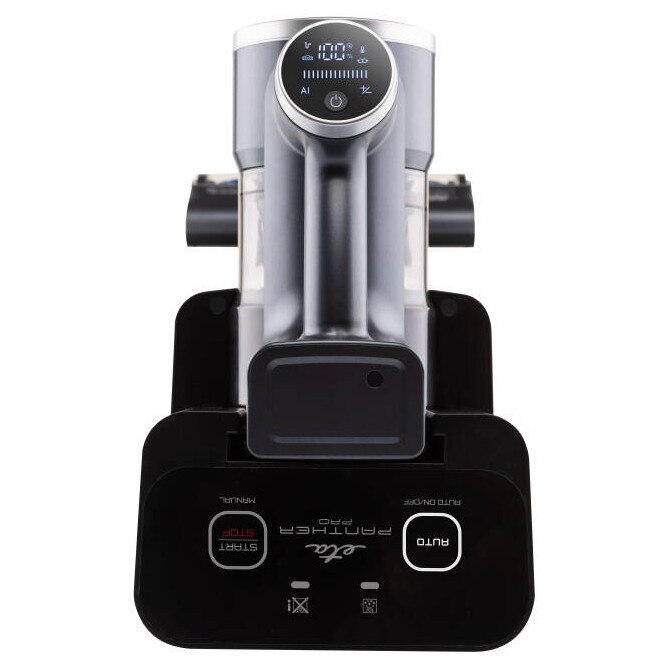 Aspirator vertical fara fir 3 in 1 ETA Panther PRO 7250 90000, statie de autocuratare, autonomie 60 min, motor BLDC 450W, Li-Ion 28, 8 V / 2500 mAh