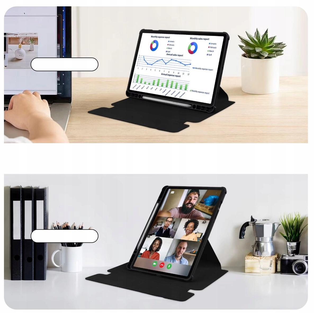 Tastatura si husa EtuiTab pentru Samsung Galaxy Tab S10 Lite 10.9", protectie si confort