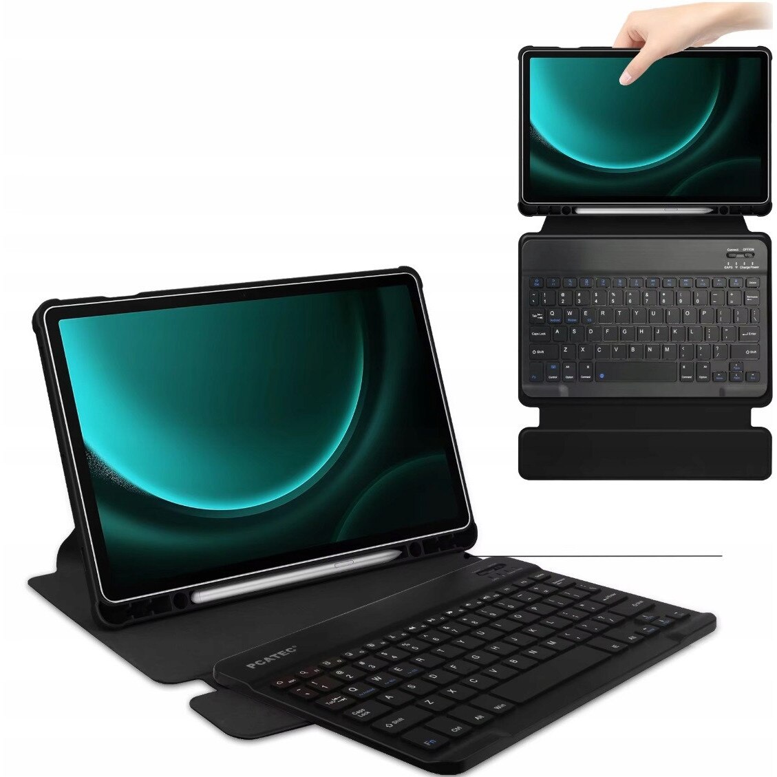 Tastatura si husa EtuiTab pentru Samsung Galaxy Tab S10 Lite 10.9", protectie si confort