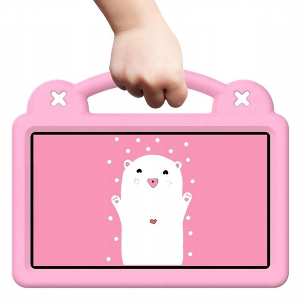 Husa tableta XGSM pentru Xiaomi Redmi Pad 2, roz, cu suport, din spuma EVA, usoara si rezistenta