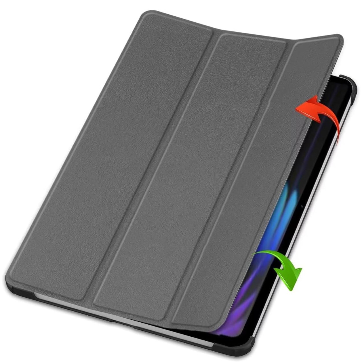 Husa pentru tableta, Supero, Xiaomi, compatibila cu Xiaomi Pad 7 / 7 Pro / 8 / 8 Pro 11 "2", functie stand reglabila, functie wake/sleep auto, margini intarite, piele ecologica, interior captusit, ultra-subtire, negru