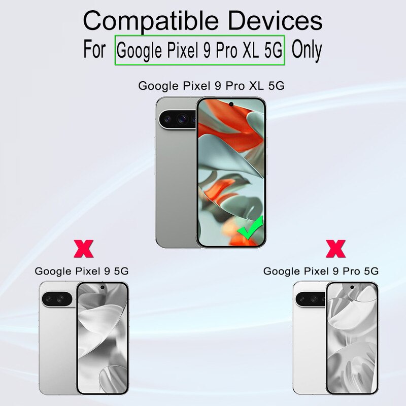 Folie Sticla Ibywind pentru Google Pixel 9 Pro XL 5G, Pachet 2, Sticla Securizata, protectie pentru obiectiv, Montaj Usor, Duritate Militara, Ultra HD, Anti Zgarieturi, Anti Socuri