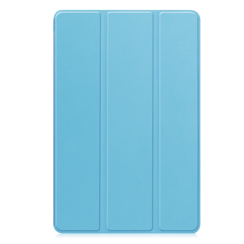 Husa cu clapeta XGSM pentru Xiaomi Redmi Pad 2 9.7", albastru, tri-fold, microfibra, slot stylus