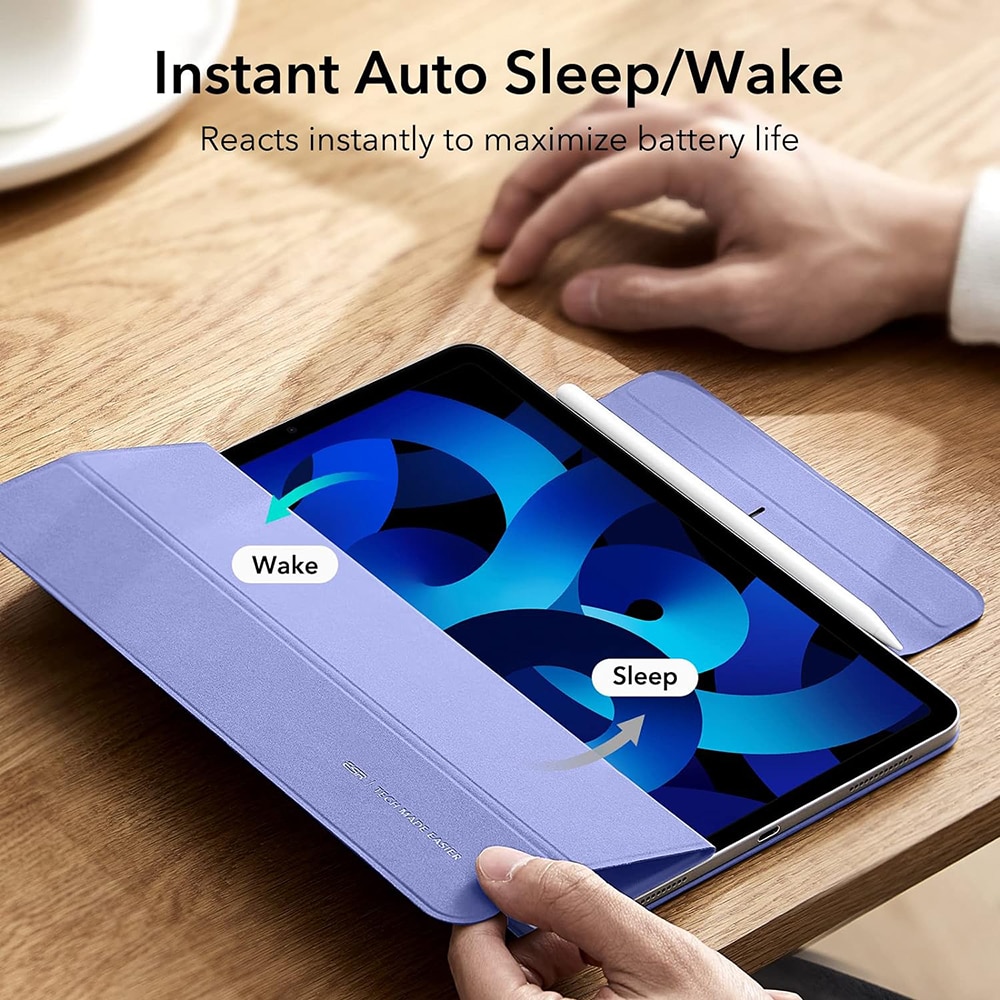 Husa pentru iPad Pro 11 2018/iPad Air 4/5 2020/2022, Rebound Magnetic, X87, Lavender