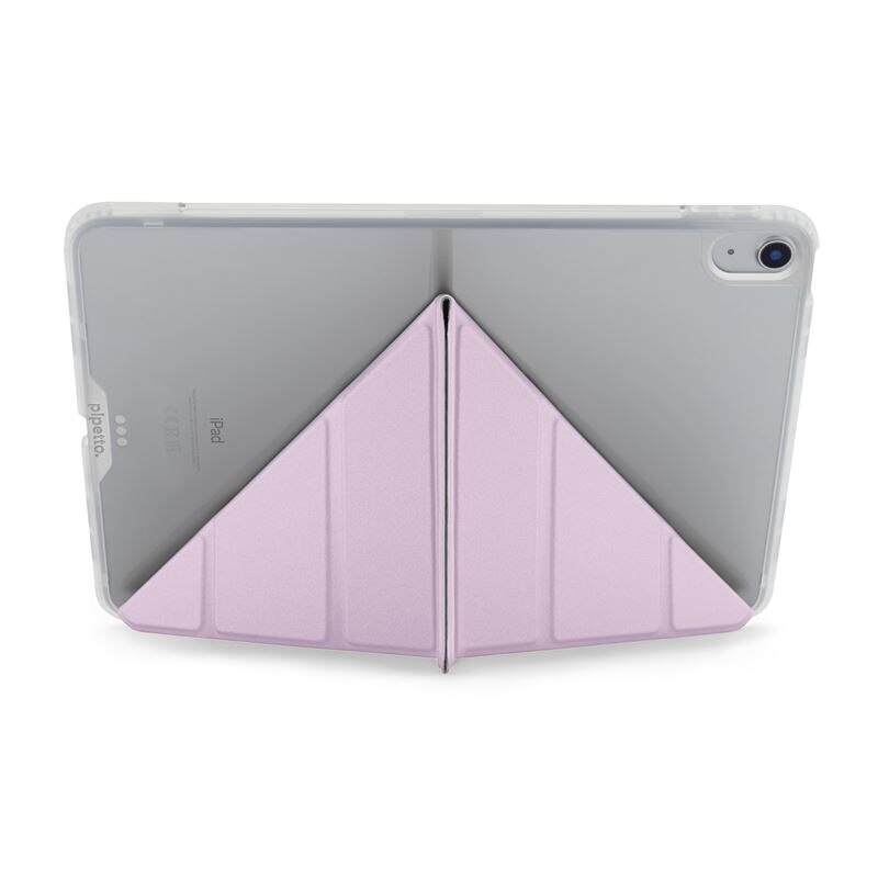 Husa Pipetto Origami No1 compatibila cu iPad Air 4 2020 / 5 2022 / 6 2024 Metallic Purple