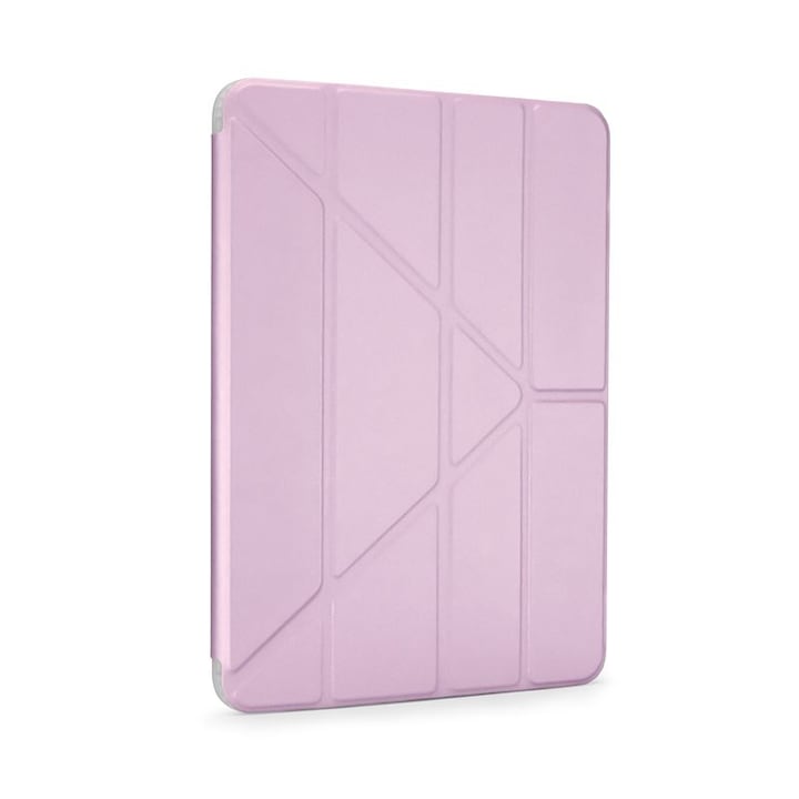 Husa Pipetto Origami No1 compatibila cu iPad Air 4 2020 / 5 2022 / 6 2024 Metallic Purple