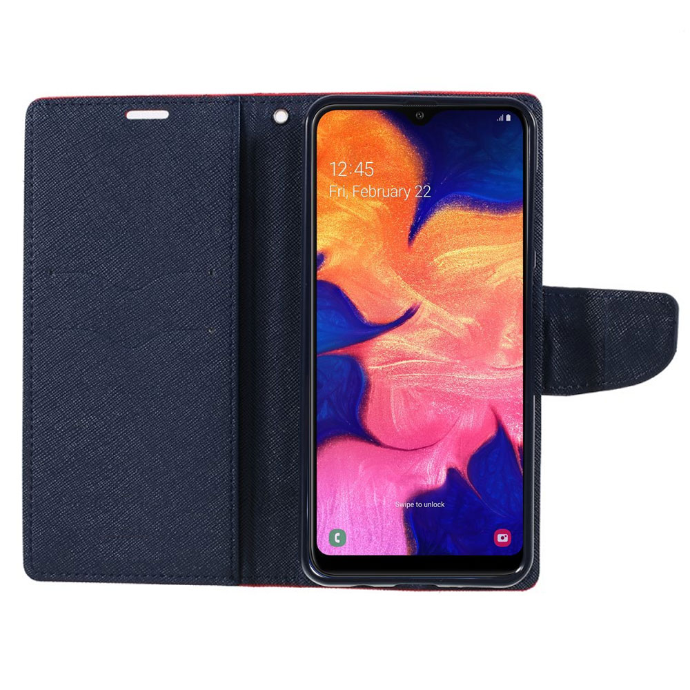 Husa carte Samsung A10 - Fancy Book, inchidere magnetica - Rosie