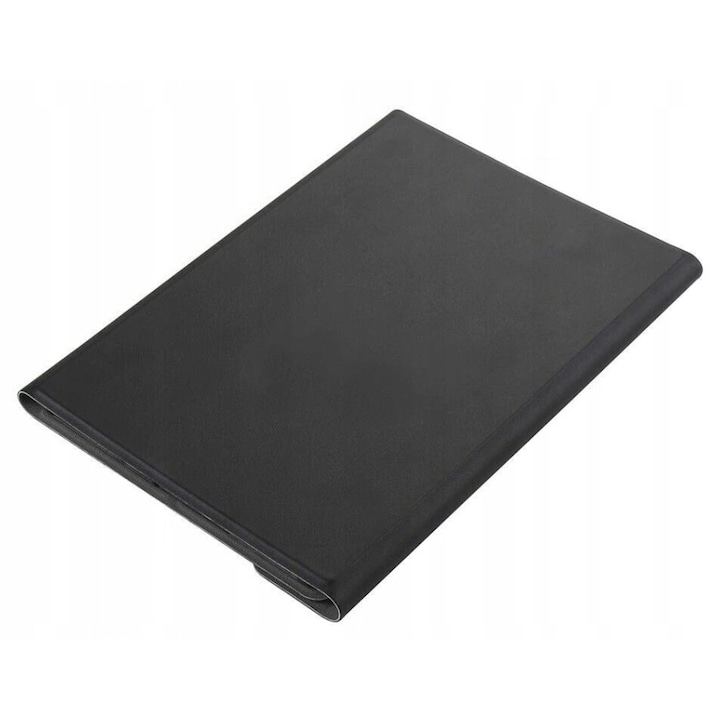 Husa cu tastatura pentru Lenovo Tab M10 Plus 10.6", Piele ecologica, Negru