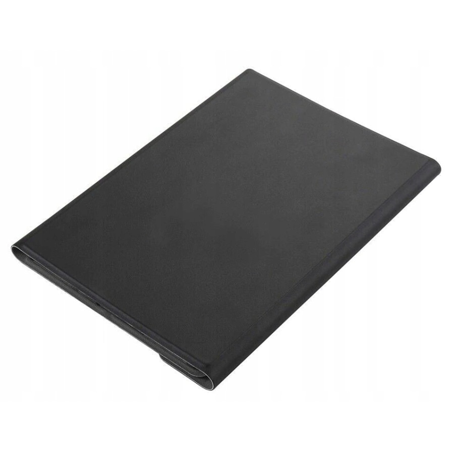 Husa cu tastatura pentru Lenovo Tab M10 Plus 10.6", Piele ecologica, Negru