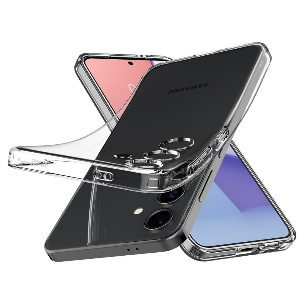 Husa pentru Samsung Galaxy S24+ S926, Spigen, Liquid Crystal, Transparenta
