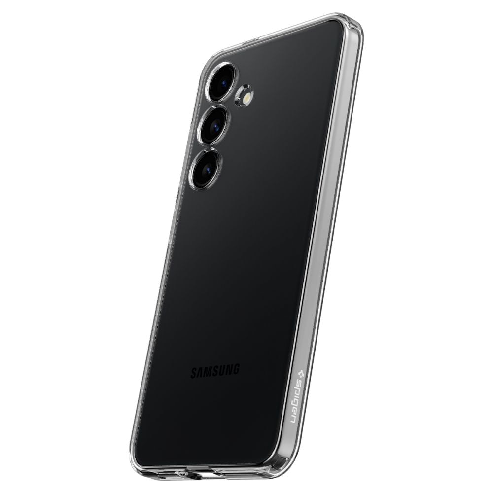 Husa pentru Samsung Galaxy S24+ S926, Spigen, Liquid Crystal, Transparenta