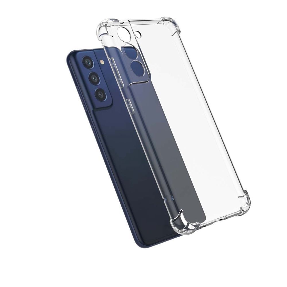Husa de silicon antisoc pentru Samsung S26 Plus Transparent
