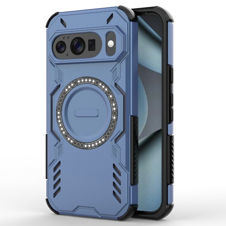 Husa pentru Google Pixel 10 / 10 Pro ArmorMag, Magsafe, Antisoc, Calitate Premium, Protectie Superioara, DaDen, Albastru