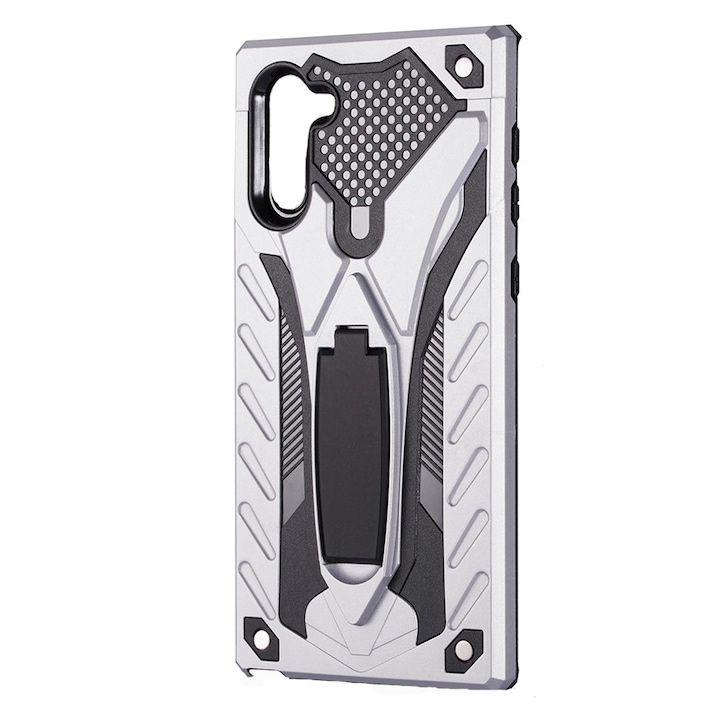 Husa G-TechShield compatibila cu Xiaomi Redmi Note 8T, Armor Antishock, 360 Defender, Protectie sporita, Suport tip stand, Metal Gun