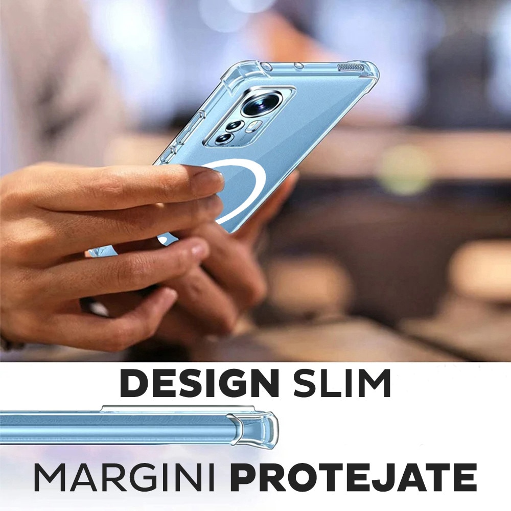 Husa pentru Samsung Galaxy S23 Plus DaDen® ShockProof Magsafe, Protectie Camera, Incarcare Wireless, Antisoc, Protectie Superioara, Transparenta