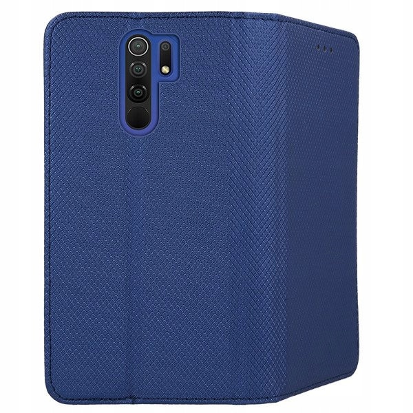 Husa cu clapeta TelForceOne Xiaomi Redmi 9 albastru 360° protectie