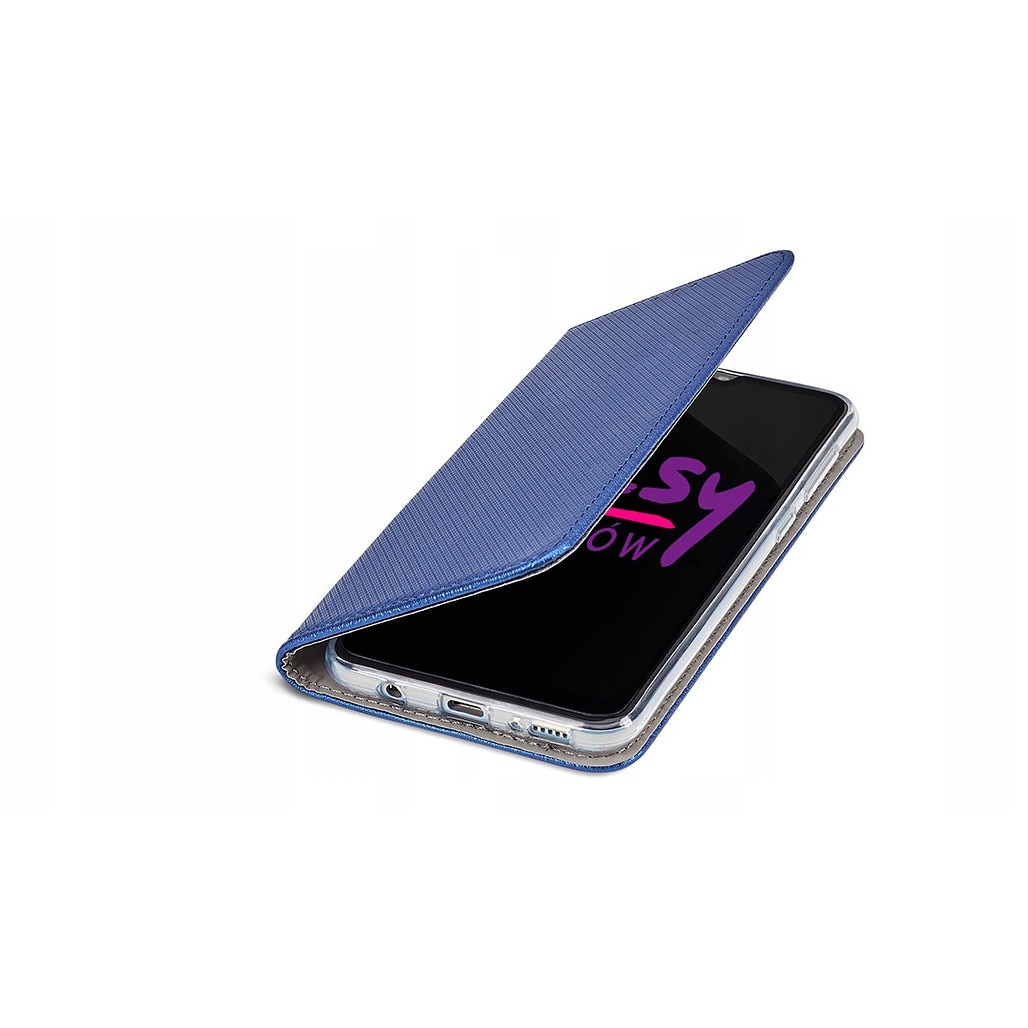Husa cu clapeta TelForceOne Xiaomi Redmi 9 albastru 360° protectie