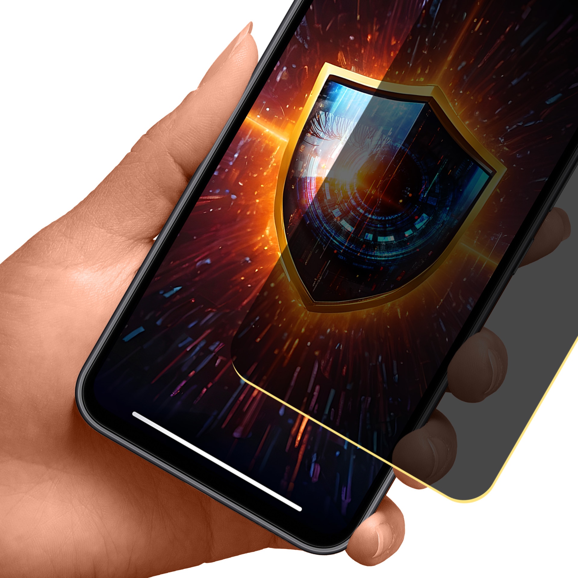 Folie protectie telefon, 3mk Silky Matt Privacy, protectie confidentialitate, rezistenta 250%, pentru Samsung Galaxy A54 5G