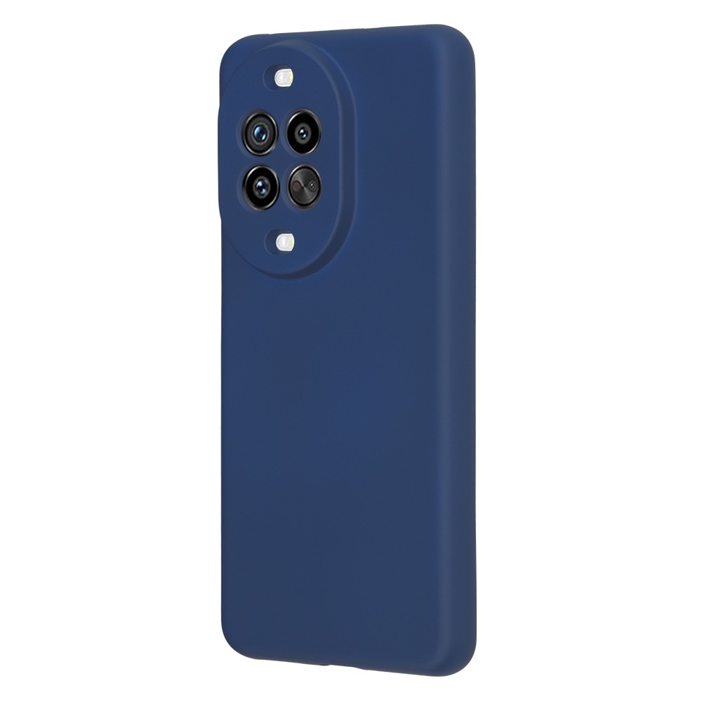 Husa pentru Huawei nova 14 Pro Daden® Silicon SoftFlex, Ultra Slim, Protectie sporita, Interior de microfibra, Albastru