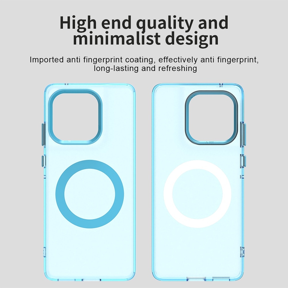 Husa premium pentru Motorola Edge 60 Fusion / Edge 60 VivaShell Fusion compatibila MagSafe, Anti-Shock - Protectie Avansata Display & Camera - Design Slim si Elegant - albastru