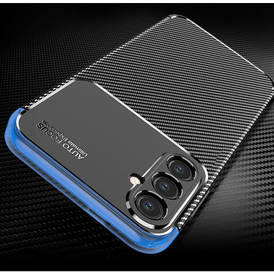 Husa pentru Samsung Galaxy S24 - Techsuit CarbonFiber - Black