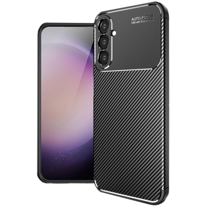 Husa pentru Samsung Galaxy S24 - Techsuit CarbonFiber - Black