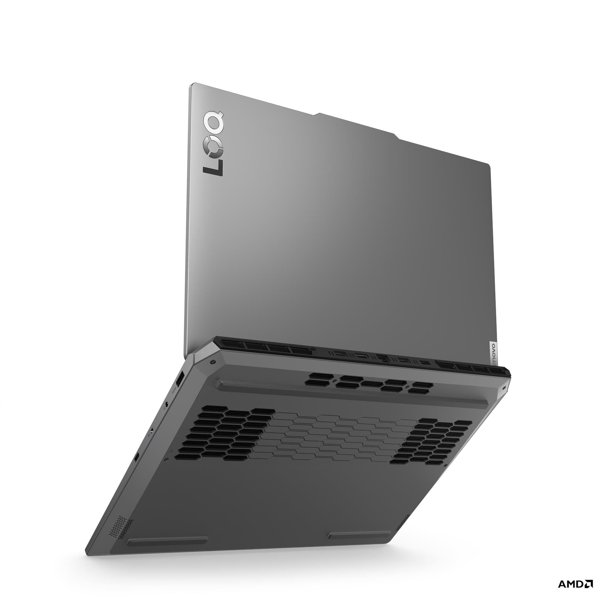 Laptop Lenovo LOQ 15ARP9 83JC00N6PB, 15.6 inch 1920 x 1080, AMD Ryzen 5 7235HS 4 C / 8 T, 3.1 GHz - 4.2GHz, 2 MB 8 MB cache, 16 GB DDR5, 512 GB SSD, Nvidia GeForce RTX 4050, Fara sistem de operare