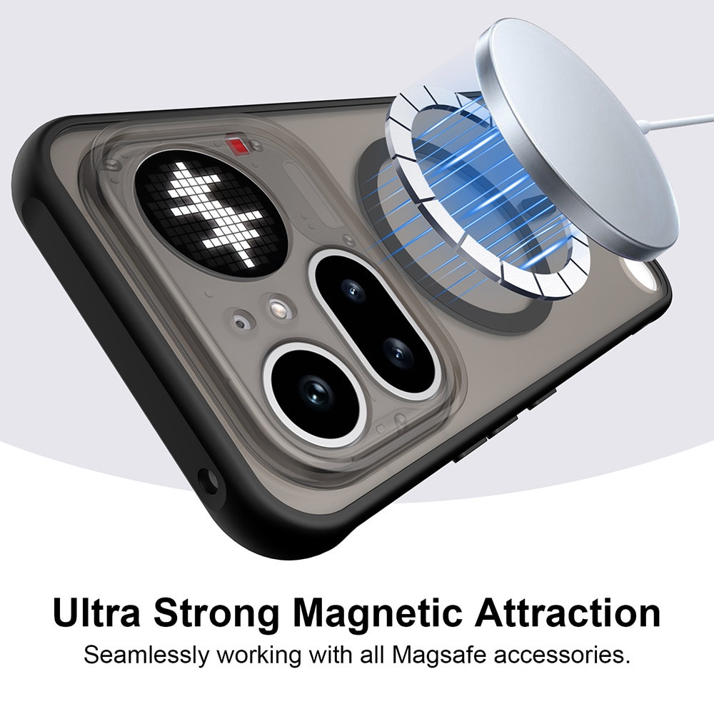 Husa pentru Nothing Phone (4a) Pro - Techsuit HaloFrost II MagSafe - Black