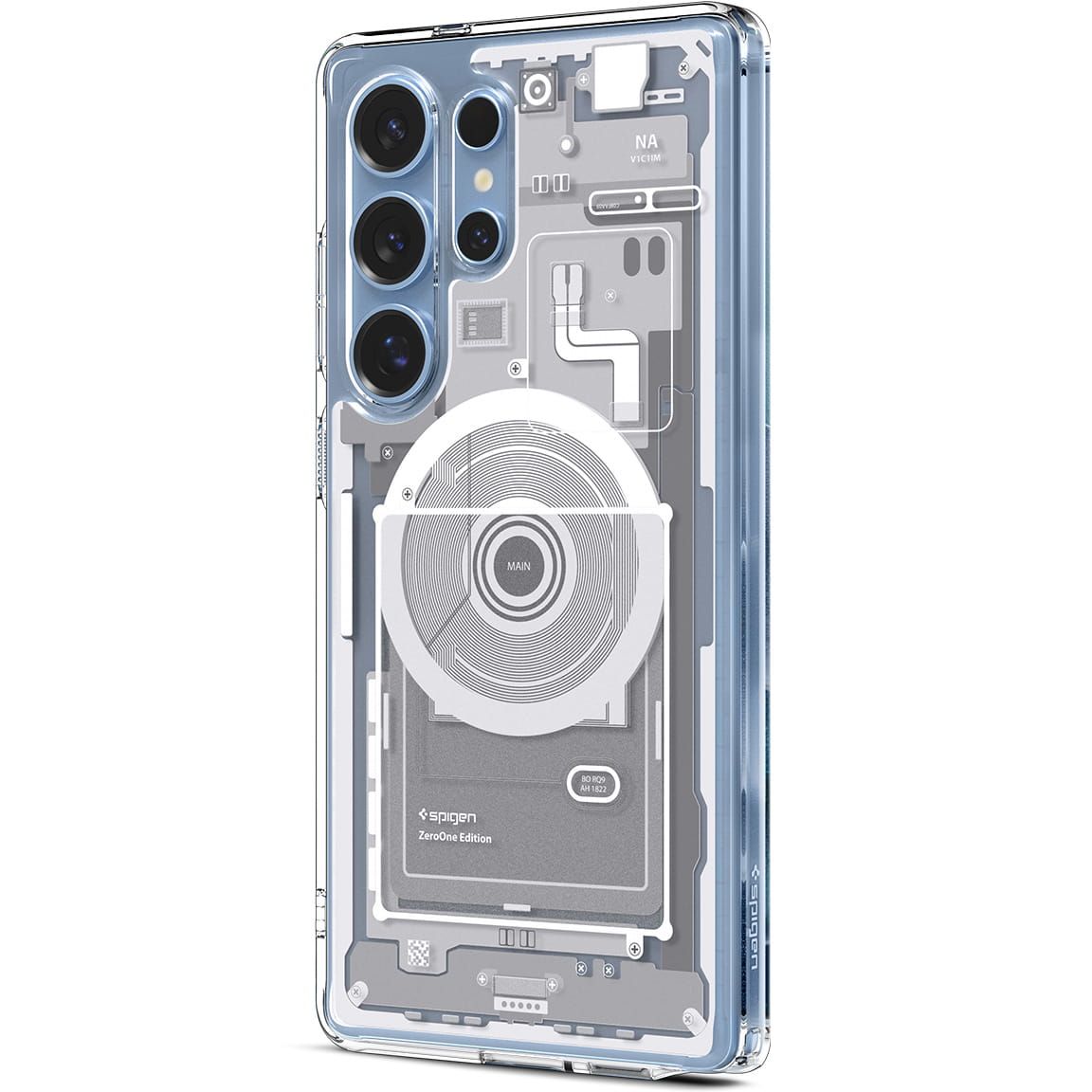 Husa Spigen Ultra Hybrid Magsafe, hibrida, alba, pentru Samsung Galaxy S25 Ultra
