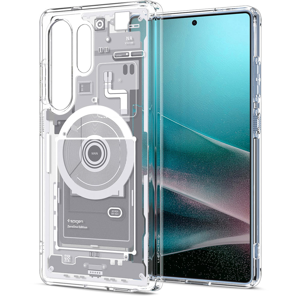 Husa Spigen Ultra Hybrid Magsafe, hibrida, alba, pentru Samsung Galaxy S25 Ultra