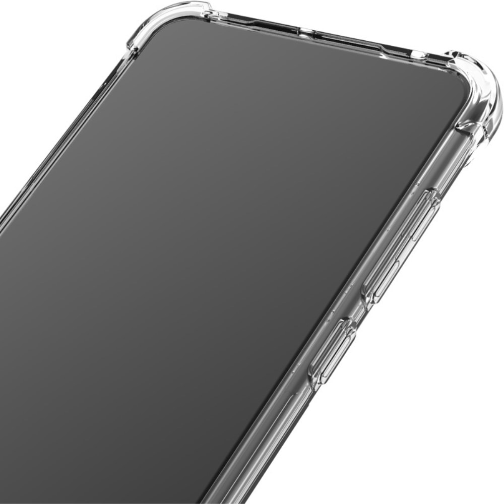 Husa compatibila cu Oppo Reno 7 5G, Secure Comando, Anti soc, Anti alunecare, Anti ingalbenire, Flexibila, Transparenta