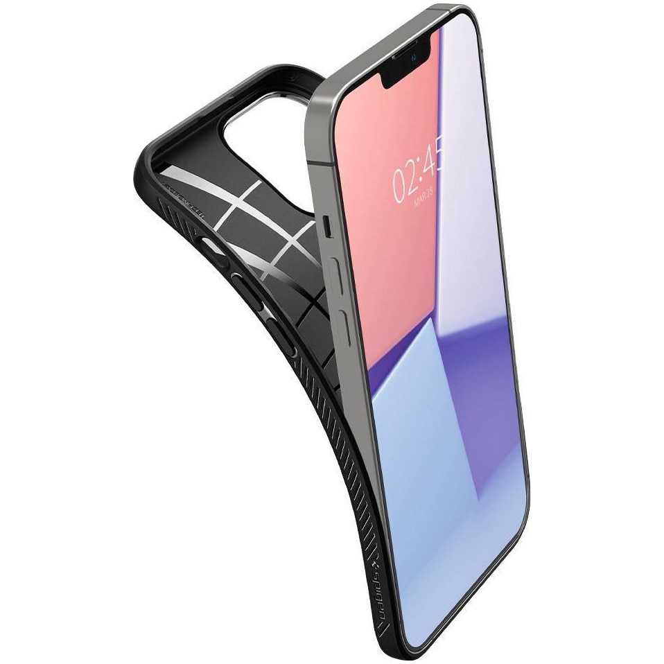 Husa de protectie Spigen Liquid Air pentru iPhone 13 Pro Max, Matte Black