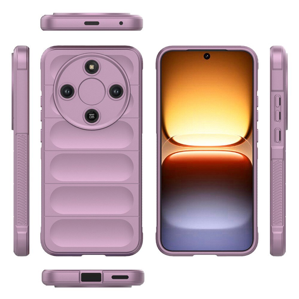 Husa antisoc pentru Honor Magic8 Lite, Accesorio Magic Shield, Purple