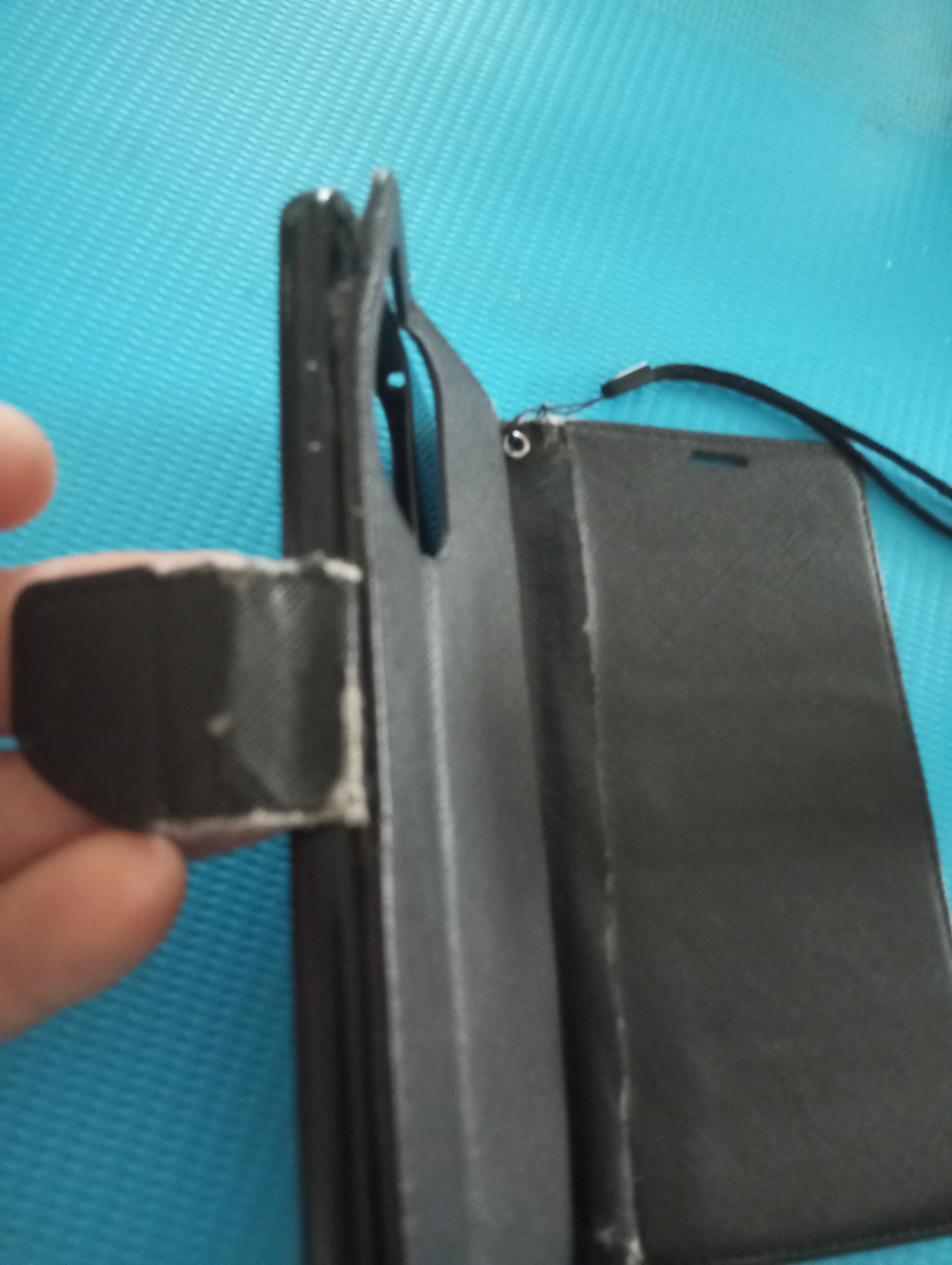 Husa pentru Xiaomi Redmi 12C flip case fancy neagra