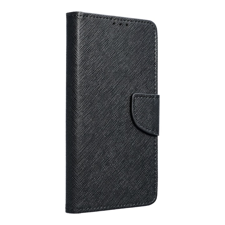 Husa pentru Xiaomi Redmi 12C flip case fancy neagra