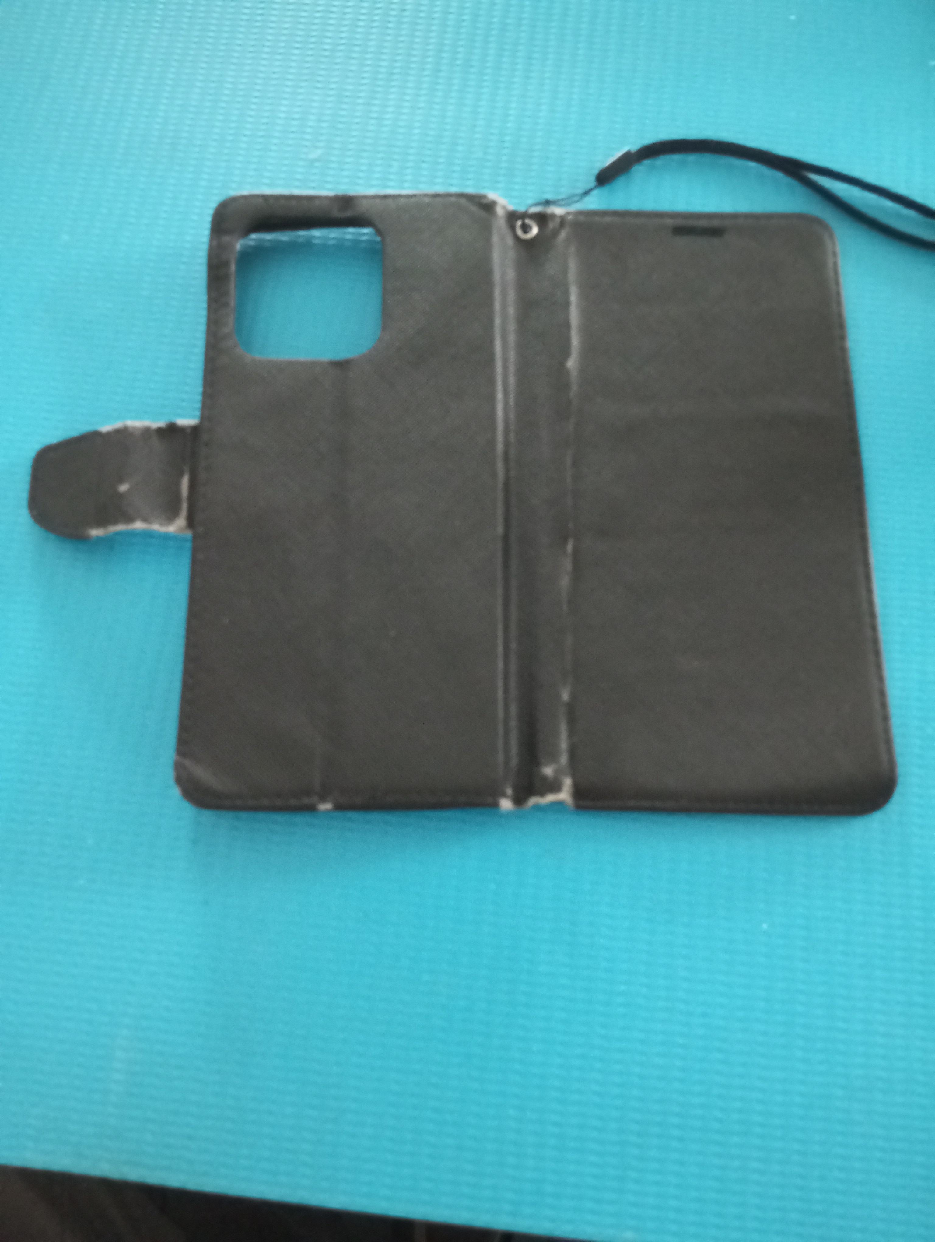 Husa pentru Xiaomi Redmi 12C flip case fancy neagra