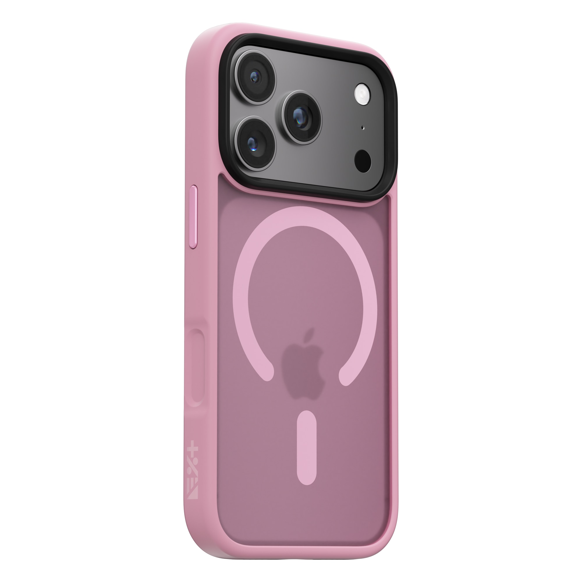 Husa de protectie NOA Mist Shield, compatibila Magsafe, pentru Iphone 17 Pro, Roz