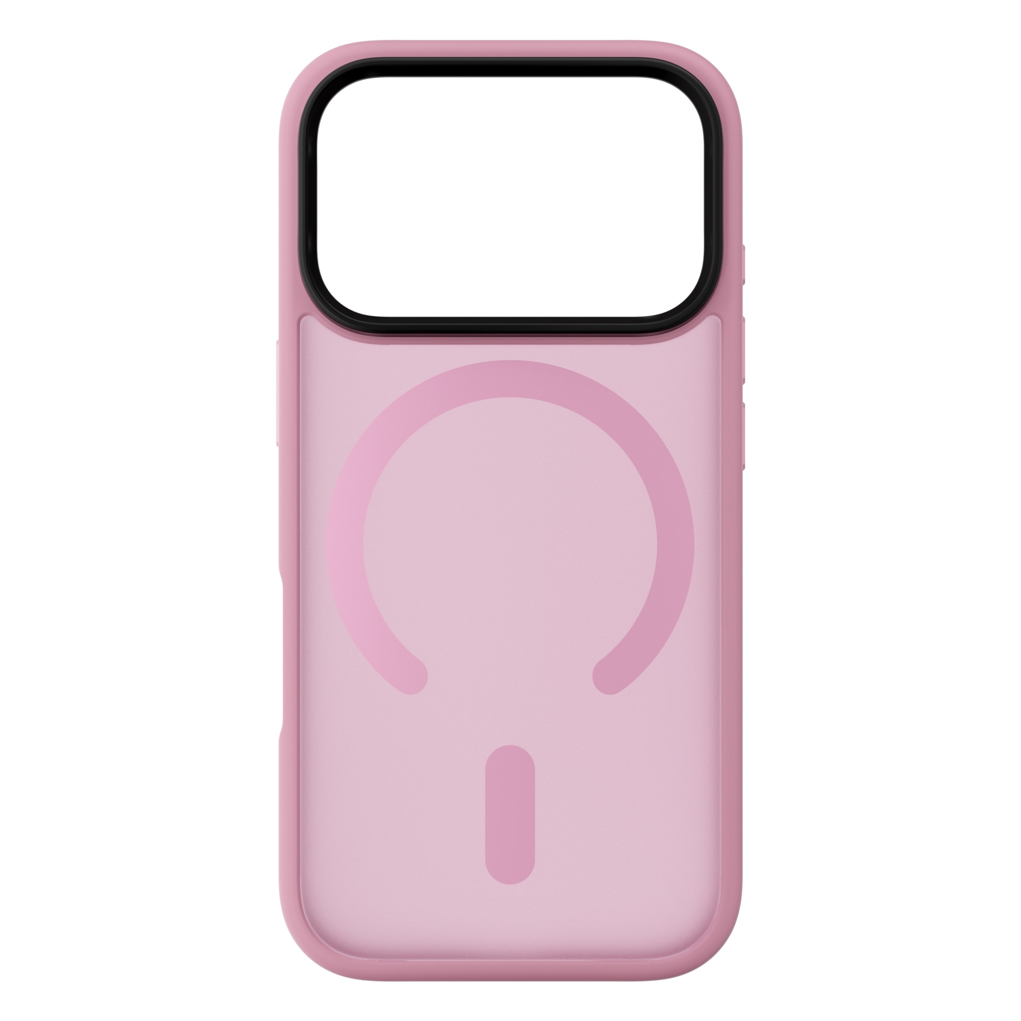 Husa de protectie NOA Mist Shield, compatibila Magsafe, pentru Iphone 17 Pro, Roz