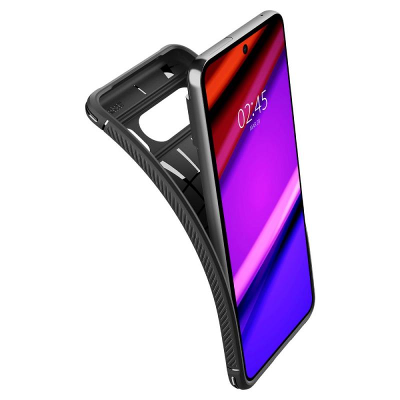 Carcasa Spigen Rugged Armor compatibila cu Google Pixel 8 Pro Matte Black
