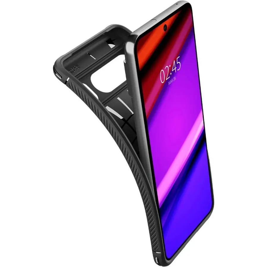 Carcasa Spigen Rugged Armor compatibila cu Google Pixel 8 Pro Matte Black