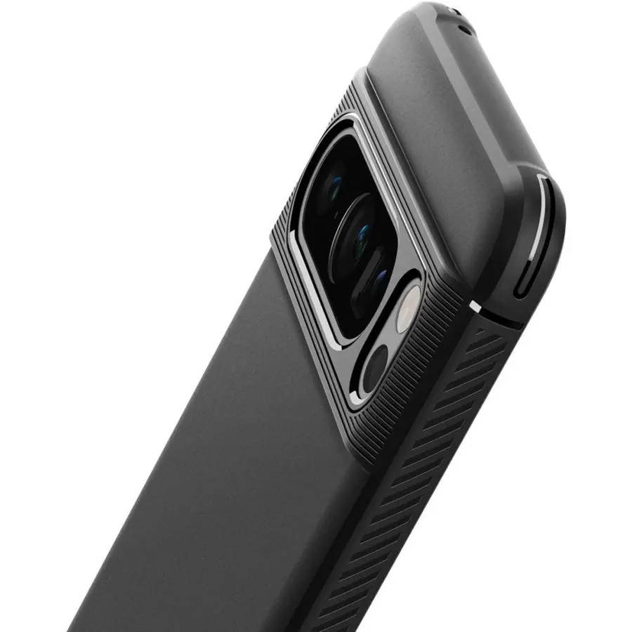 Carcasa Spigen Rugged Armor compatibila cu Google Pixel 8 Pro Matte Black