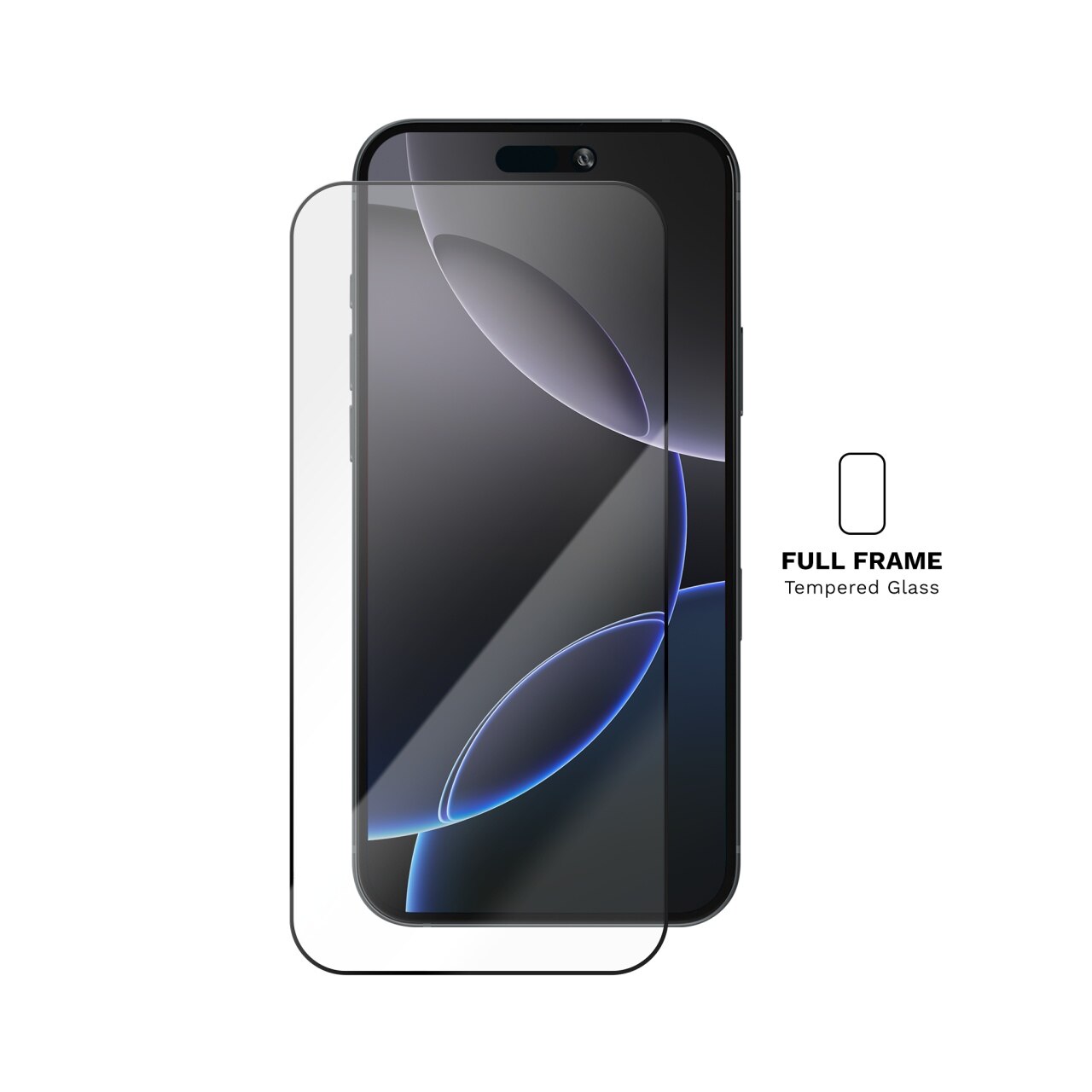 Folie pentru iPhone 16 Pro Max, Full Frame Tempered Glass Vetter GO