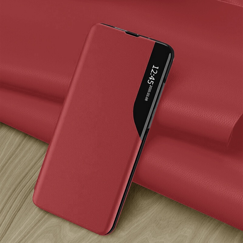 Husa compatibila cu Xiaomi Crazy Redmi 9T/Crazy Redmi 9 Power/Poco M3, Drop Protection, T130, Piele ecologica, Crazy Red