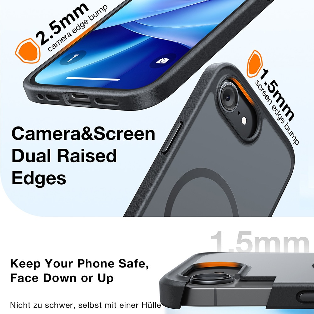 Husa pentru iPhone 17 Pro Max - Torras Guardian Magnetic Series - Navy Blue