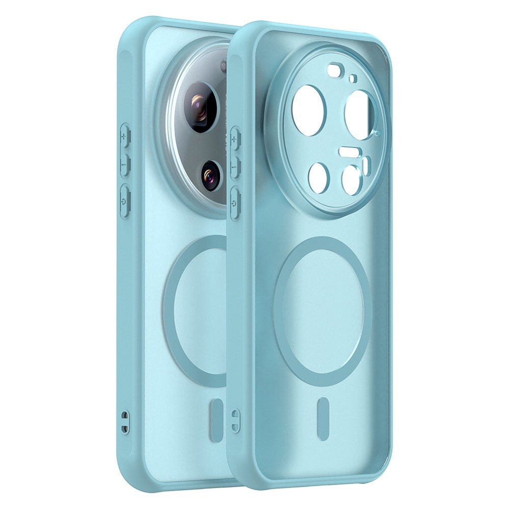 Husa pentru Xiaomi 17 Ultra Daden® HaloFrost, MagSafe, Antisoc, Calitate Premium, Verde menta