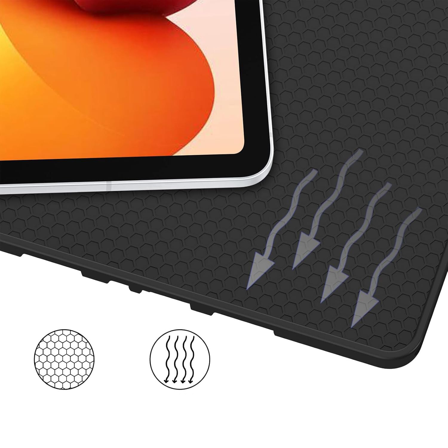 Husa pentru tableta, Supero, compatibila Xiaomi Redmi Pad 2 11" 2025, carcasa cu clapeta magnetica, spate dur rezistent la zgarieturi, suport pentru stylus incorporat, functie stand reglabila 3 pozitii, auto wake/sleep, finisaj elegant, negru