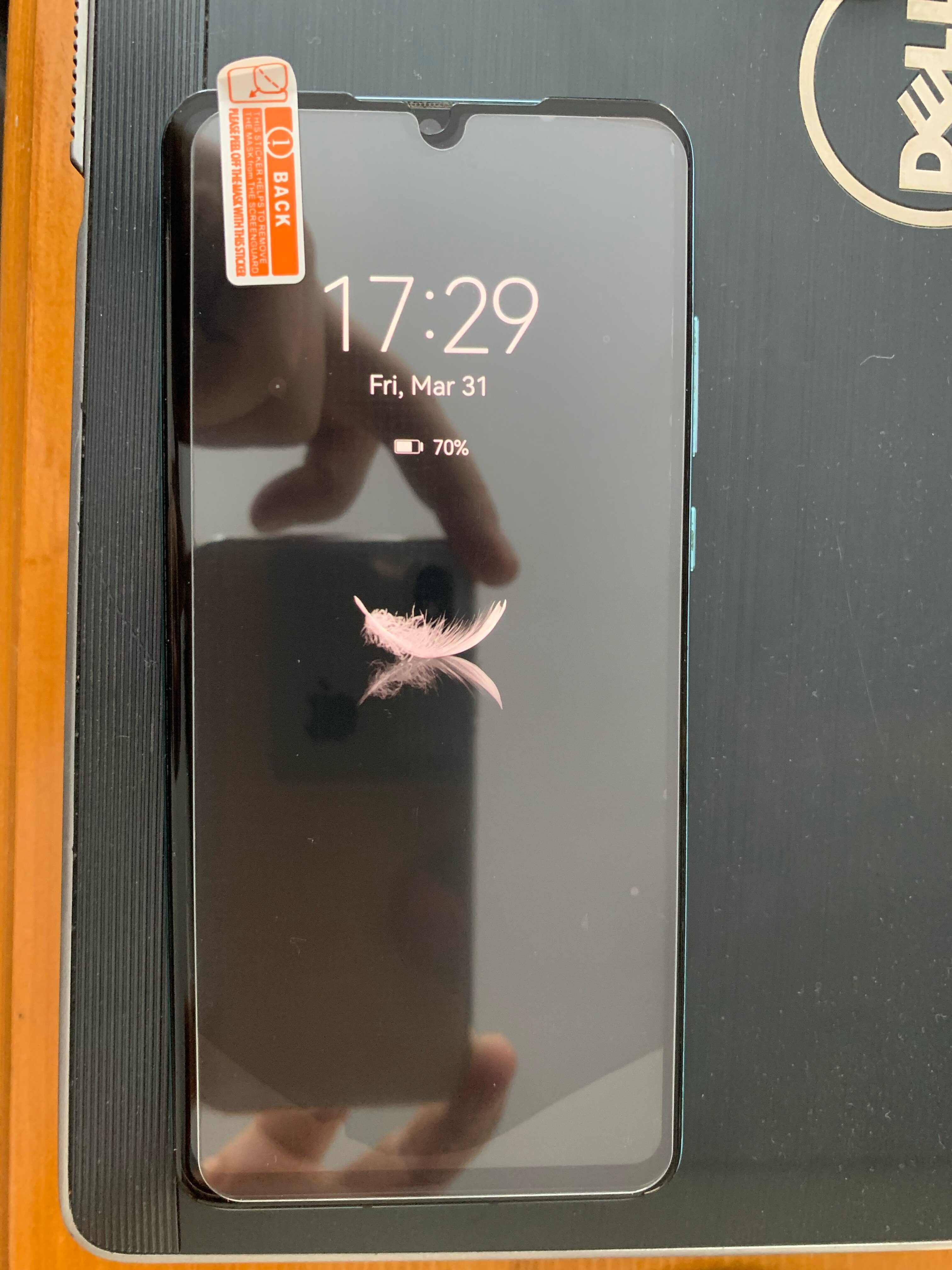 Folie sticla compatibila cu Huawei P30, 0.33mm, 9H, 2.5D, Transparent